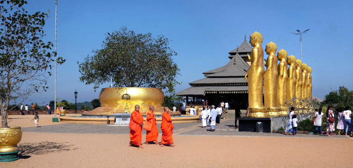 Nelligala International Buddhist Center: A Modern Temple Above the Clouds
